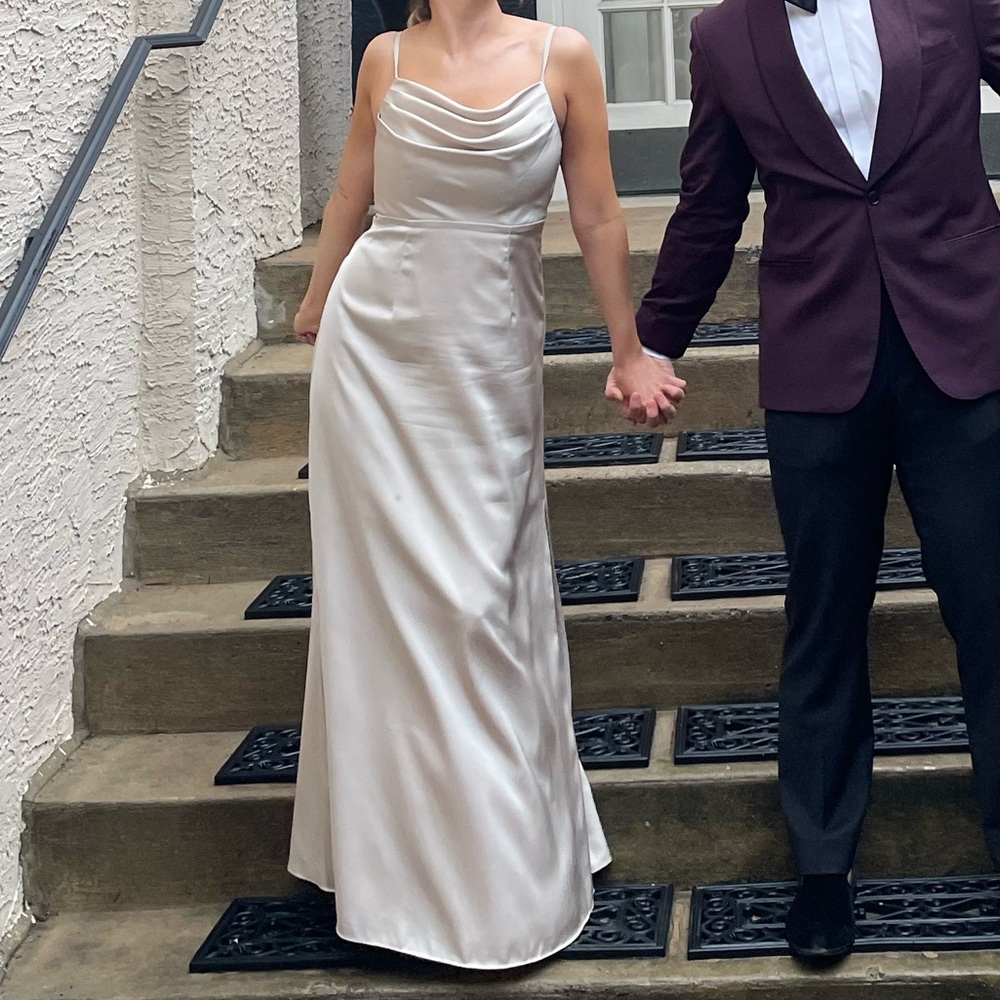 Azazie Frost Matte Satin Bridesmaid Dress (6)